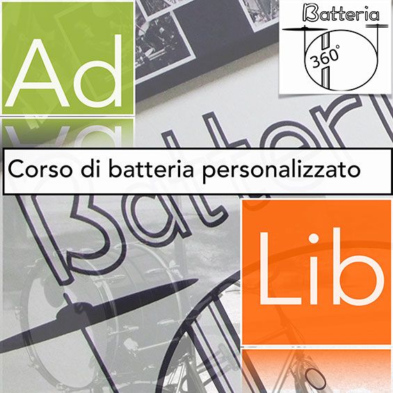 ad lib lezioni batteria genova corso percussioni musica 360