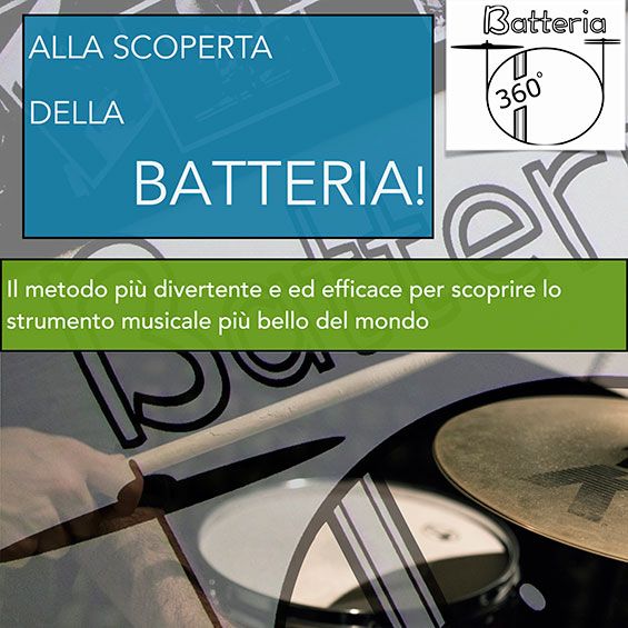 alla scoperta della batteria lezioni batteria genova corso percussioni musica 360