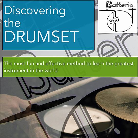 discovering drumset fun effective method drum course genova school lessons batteria 360