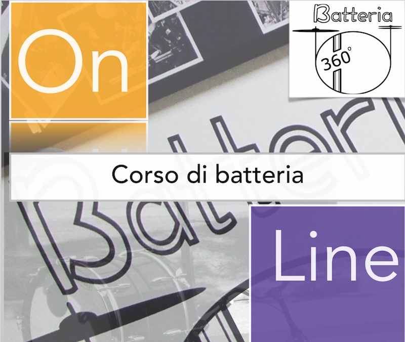 corso batteria online